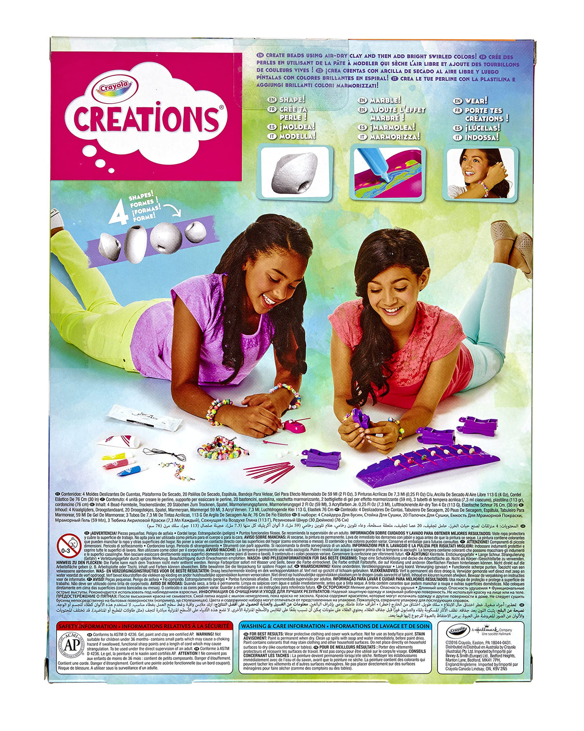 Crayola Creations Marbling It! Jewelry Kit