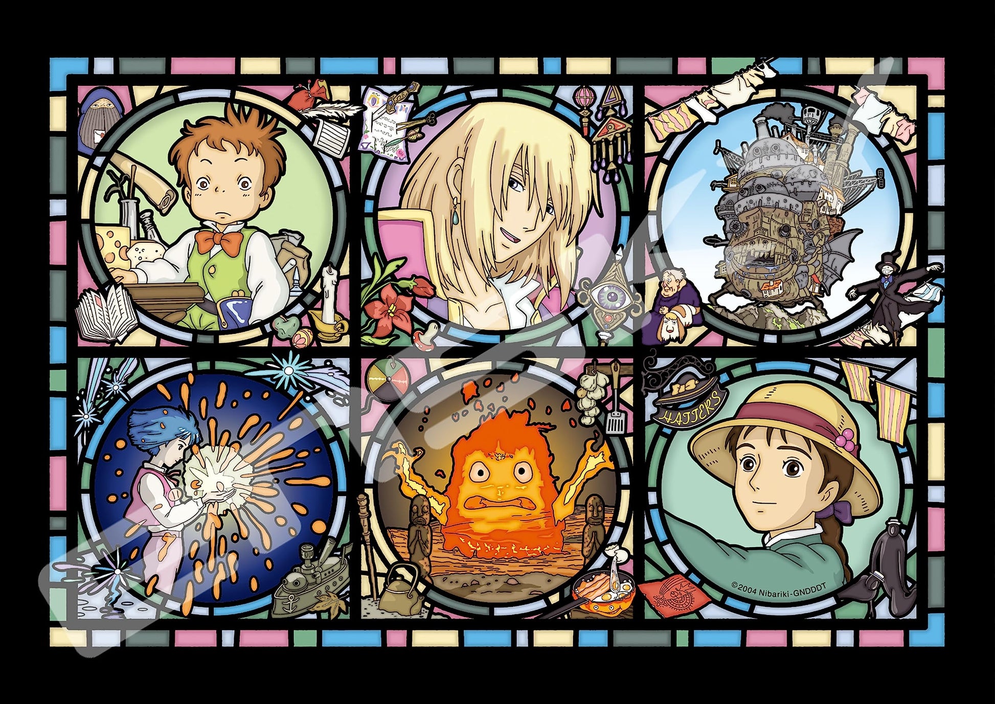 Ensky - Howl's Moving Castle - The Magical Castle, Art Crystal Jigsaw Puzzle (208-AC27)