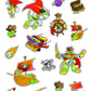 Super Mario Art Set for Kids - Bundle with Mario Art Supplies with Canvases, Easel, Paint Plus Stickers and More | Super Mario Gifts for Boys, Girls