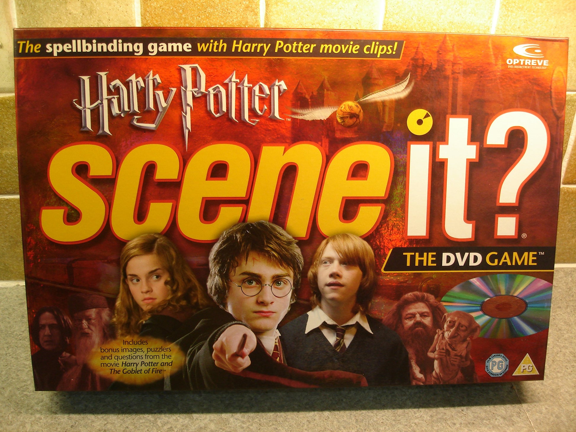 Harry Potter Scene It DVD Game With Bonus Images and Questions (2005 Edition) by Mattel