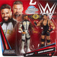 Mattel WWE Main Event Showdown Action Figures 2-Pack with Accessory, Series #25 Bron Breakker vs Jey USO Collectible Set, 6-inch
