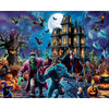 White Mountain 1000 Piece Jigsaw Puzzle Classic Spooky, Halloween Horror