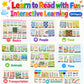 JAESITETER Screen-Free Learning Tablet, Phonics Talking Flash Cards, 84 Pages, 36 Themes, 2800+ Knowledge Points, 500+ Test Library, 300+ Thinking