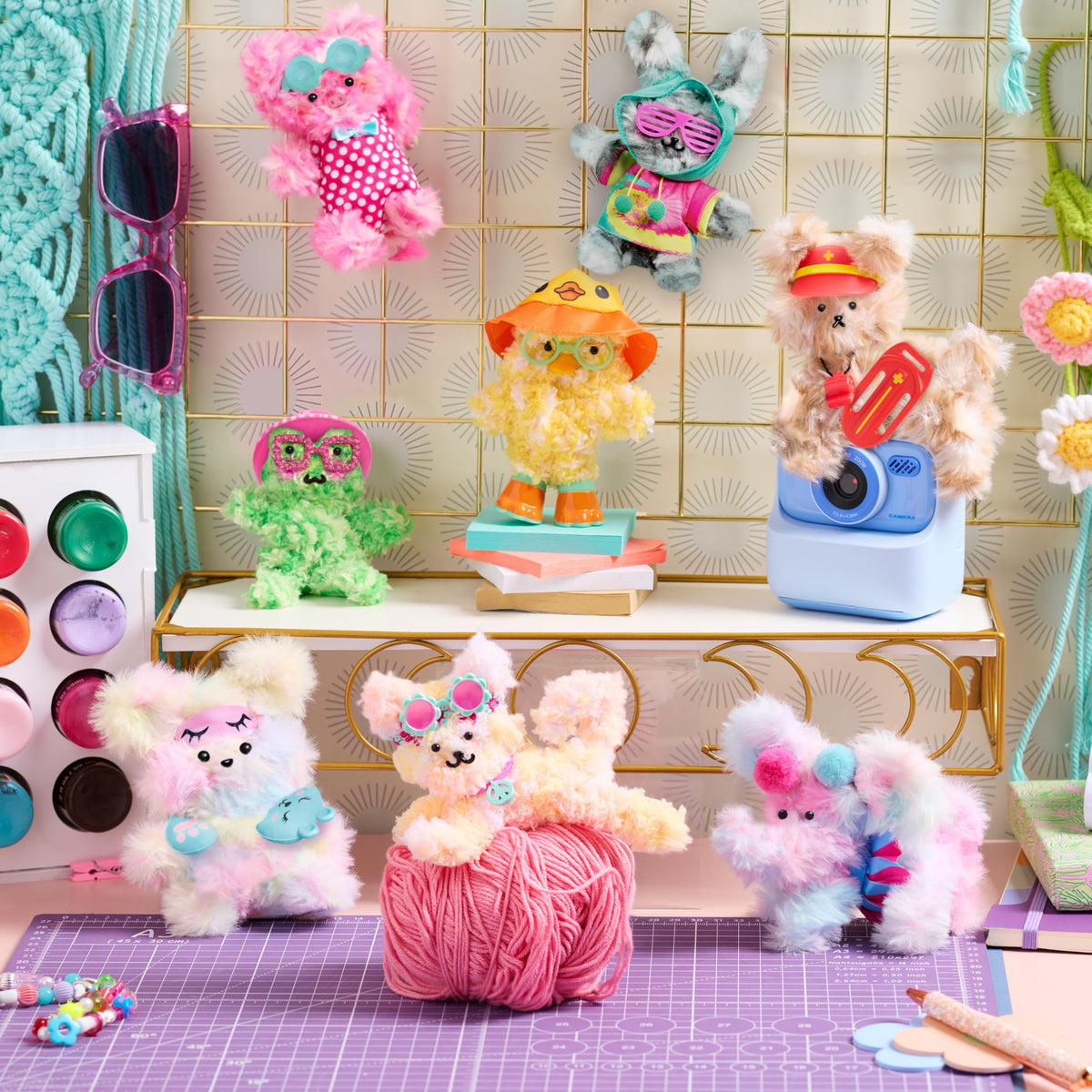 Just Play Knotz Color Twist Series 2 Animal DIY Kids' Toy