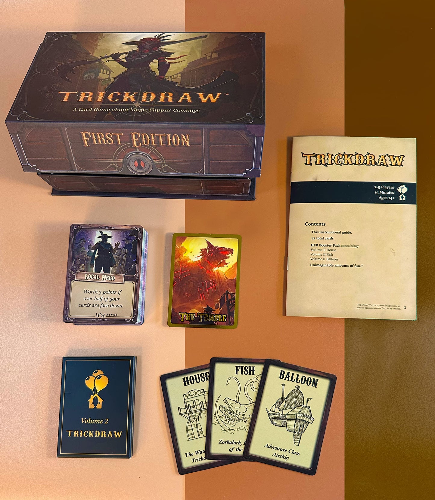 Trickdraw - The Magic Fricken' Cowboy Card Game (First Edition)