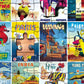 Re-marks Travel Posters Collage Puzzle, 1000-Piece Jigsaw Puzzle for All Ages
