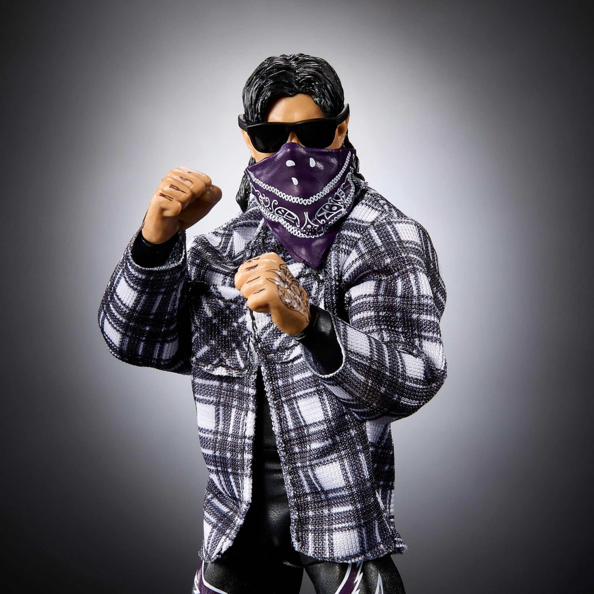 Mattel WWE Elite Action Figure & Accessories, Series #109 Dominik Mysterio 6-inch Collectible with 25 Articulation Points & Swappable Hands