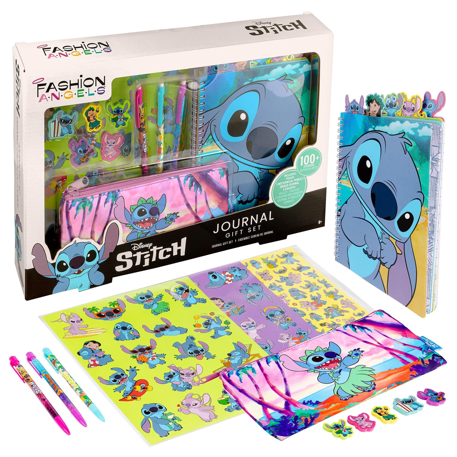 Fashion Angels Disney Stitch Deluxe Journal Gift Set