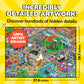 Odd Pieces Jigsaw Puzzles 1000 Pieces with Storytelling Comics, for Women, White Elephant, Mystery Puzzle for Adults & Kids - 19.7'' x 27.6''