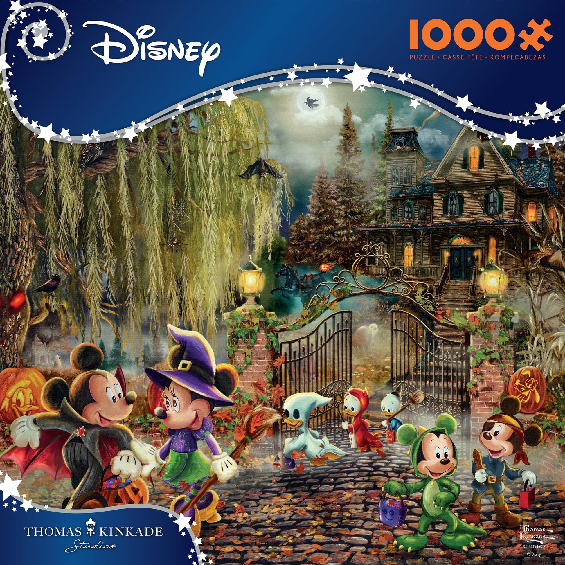 Ceaco - Thomas Kinkade Disney - Mickey and Minnie - 1000 Piece Puzzle