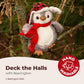 Bearington Cappy Christmas Penguin Stuffed Animal - 9.5" Soft Christmas Penguins Plush Toy with Scarf and Hat - Adorable and Huggable Penguin Plushies