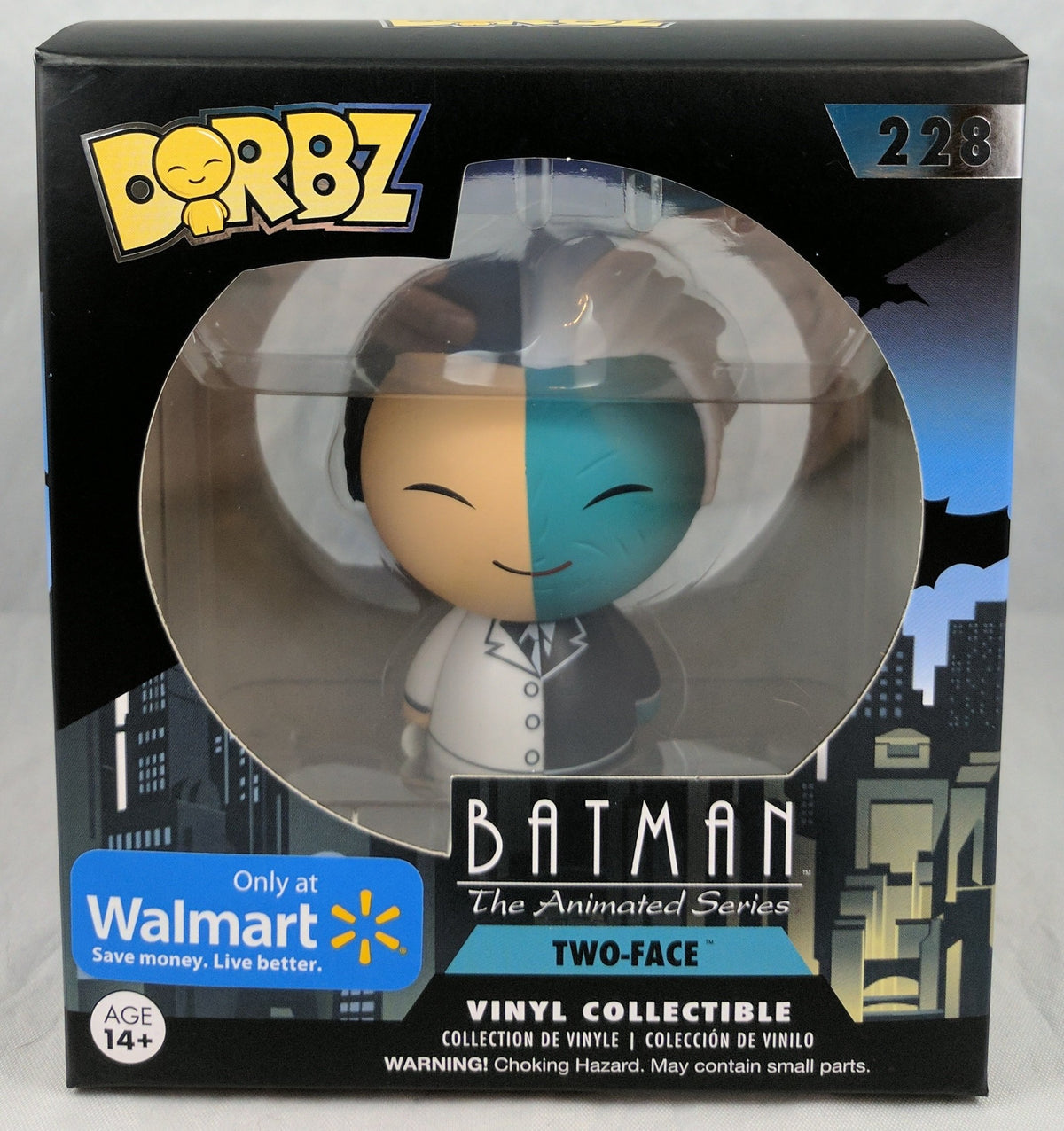Dorbz Funko Batman The Animated Series Two-Face Exclusive Vinyl Figure