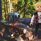 American Fashion World Boy’s Outdoorsy 3 Piece Vest and Pant Sets for 18-Inch Dolls | Premium Quality & Trendy Design
