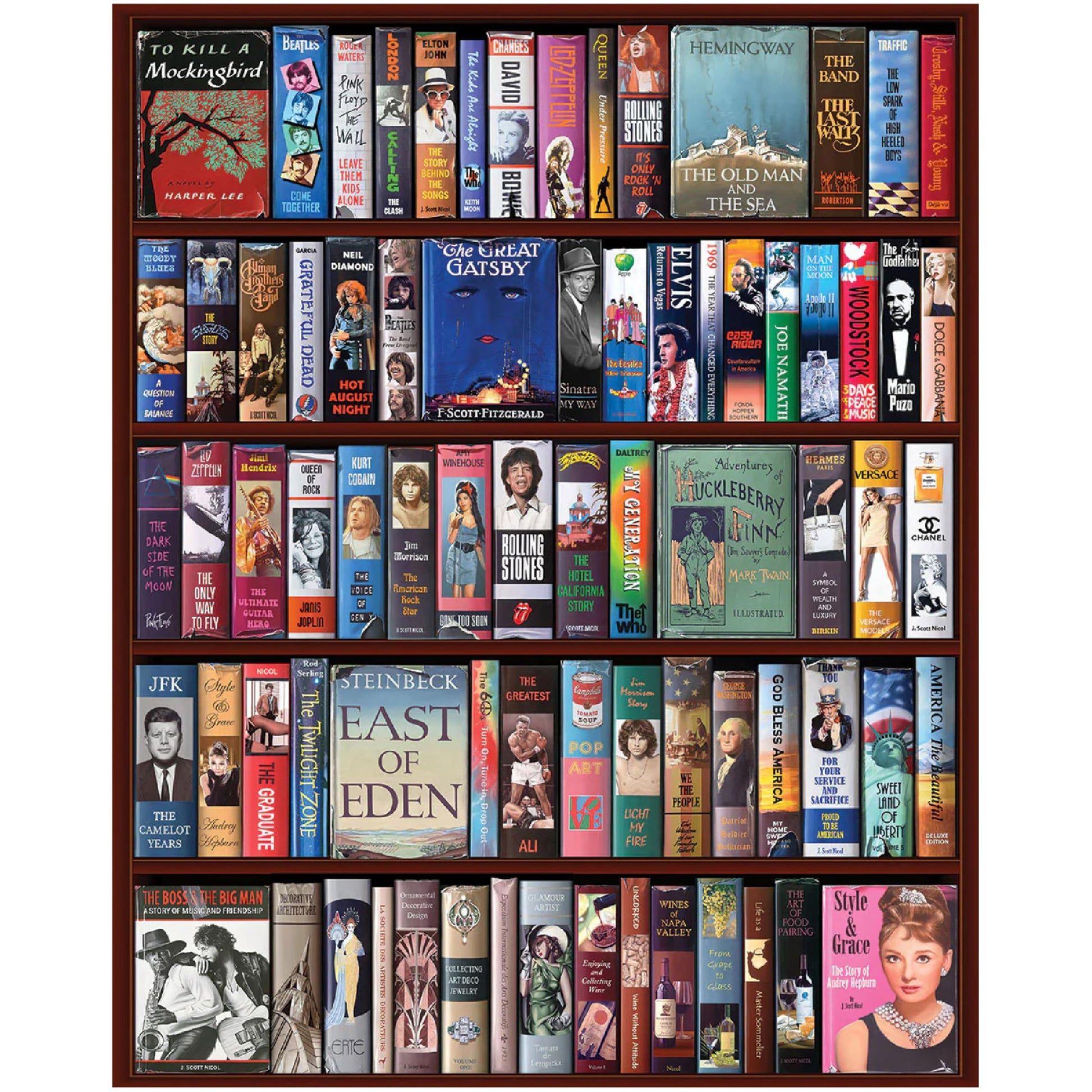 White Mountain 1000 Piece Jigsaw Puzzle Classic Literature, Great Stories