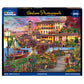 White Mountain 1000 Piece Jigsaw Puzzle Scenic Italy, Italian Promenade