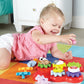 Learning Resources Barnyard Friends Build & Spin - Toddler Sensory Toys, Montessori Building Set, Preschool STEM, Busy Board Cogs and Gears for Kids