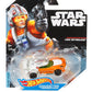 Hot Wheels Star Wars Rogue One Character Car, Luke Skywalker (X-Wing Gear)