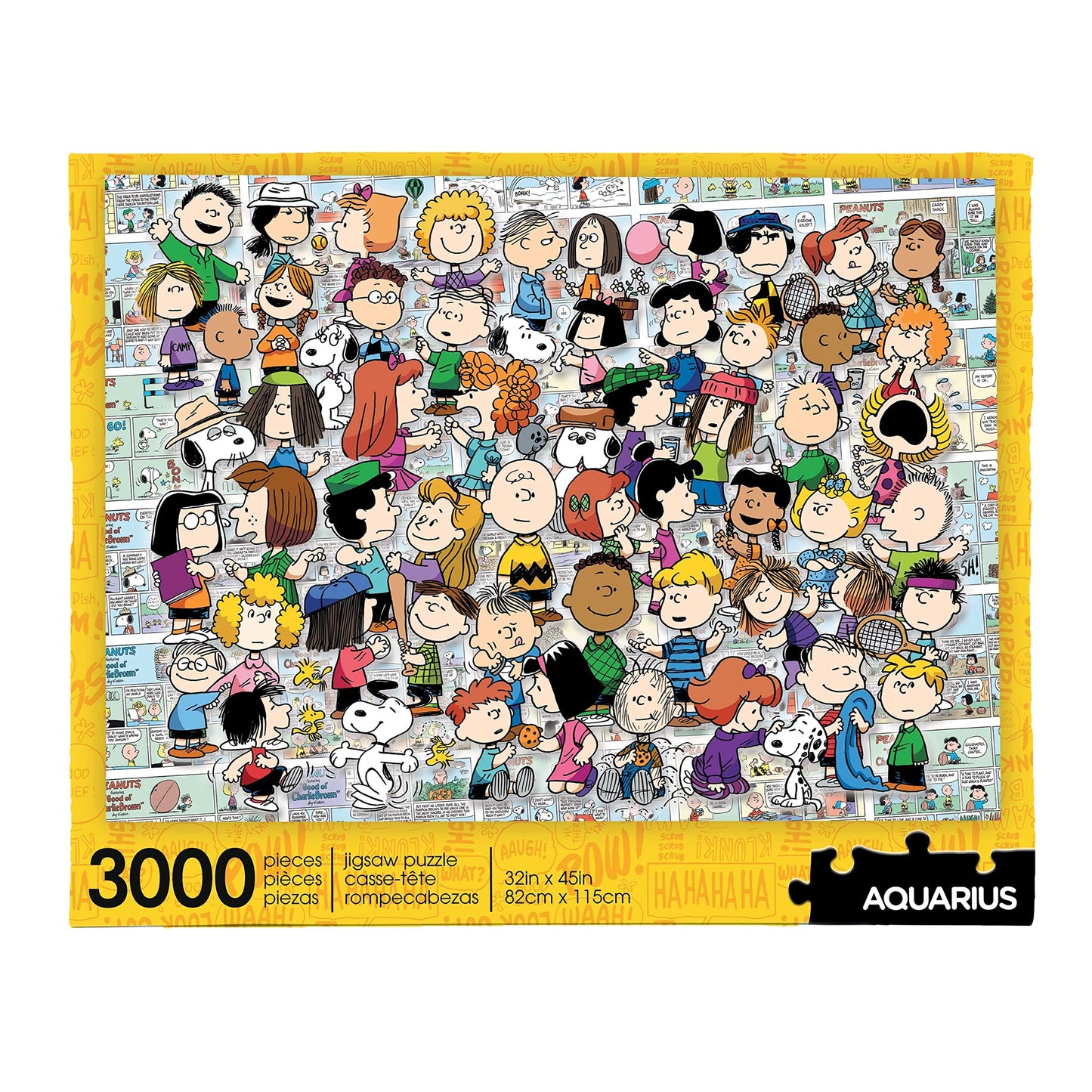 AQUARIUS Peanuts Snoopy Charlie Brown Peanuts 3000 Piece Jigsaw Puzzle