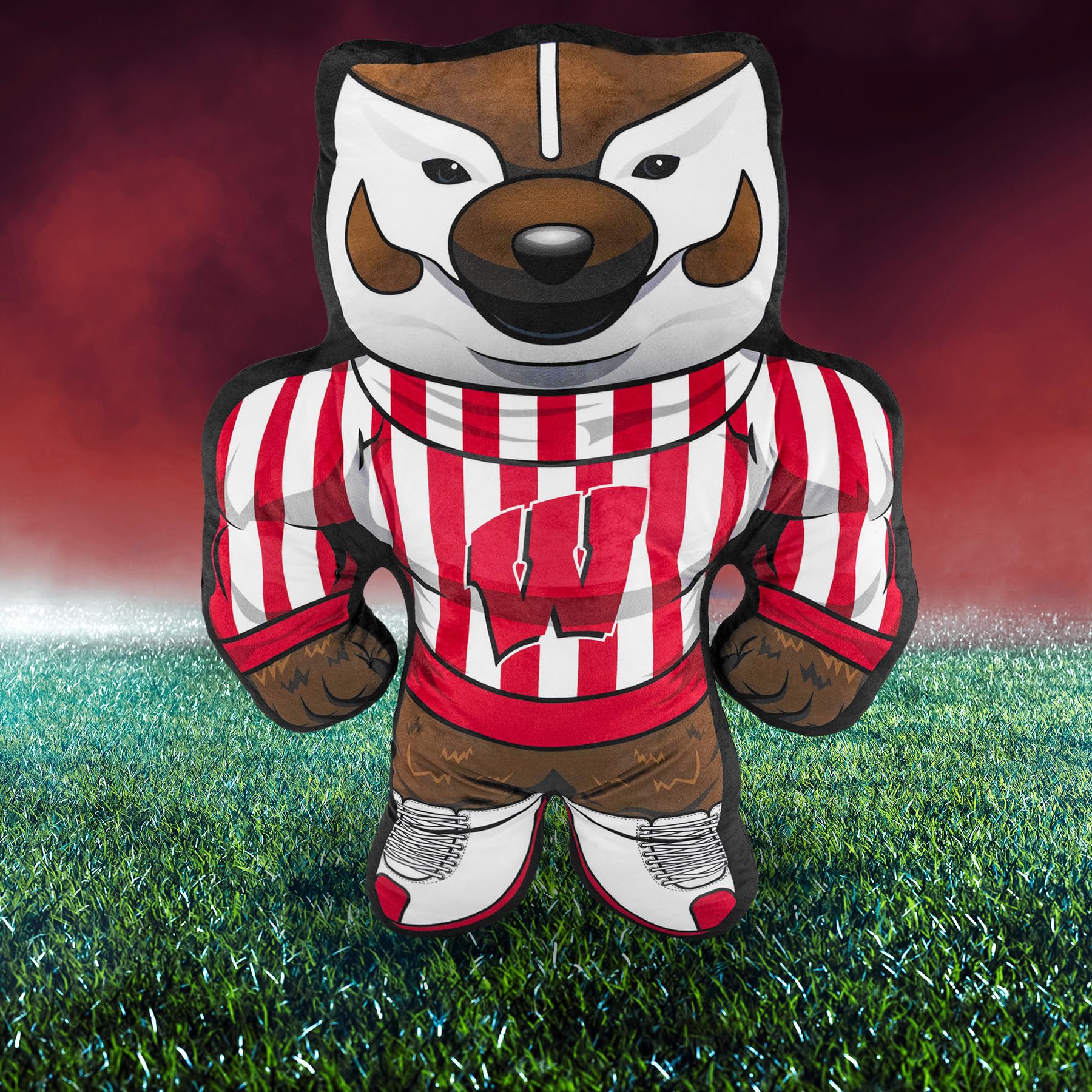 Bleacher Creatures University of Wisconsin Bucky Badger 24" Mascot Bleacher Buddy - Plush Toy