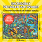 Odd Pieces Jigsaw Puzzles 1000 Pieces with Storytelling Comics, for Women, White Elephant, Mystery Puzzle for Adults & Kids - 19.7'' x 27.6''