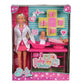 Simba Toys: Steffi Love Baby Doctor Playset, Includes a Baby Scale, Baby Bath and Observation Table, Promotes Pretend Play, for Ages 3 and up