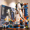 kececo Space Exploration Shuttle, Building Block Toy, Children's Intellectual Science Education Model, Suitable for Halloween, 1068 pcs