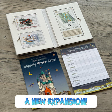 Rebel Princess Deluxe Edition: Happily Never After Expansion - Fast-Paced Strategy Card Game, 3+ Players, Ages 15+, 45 Min Play, from The Creators