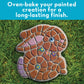 MindWare Paint Your Own Stepping Stone: Bunny - Easter Gift for 8 Year Olds & Up