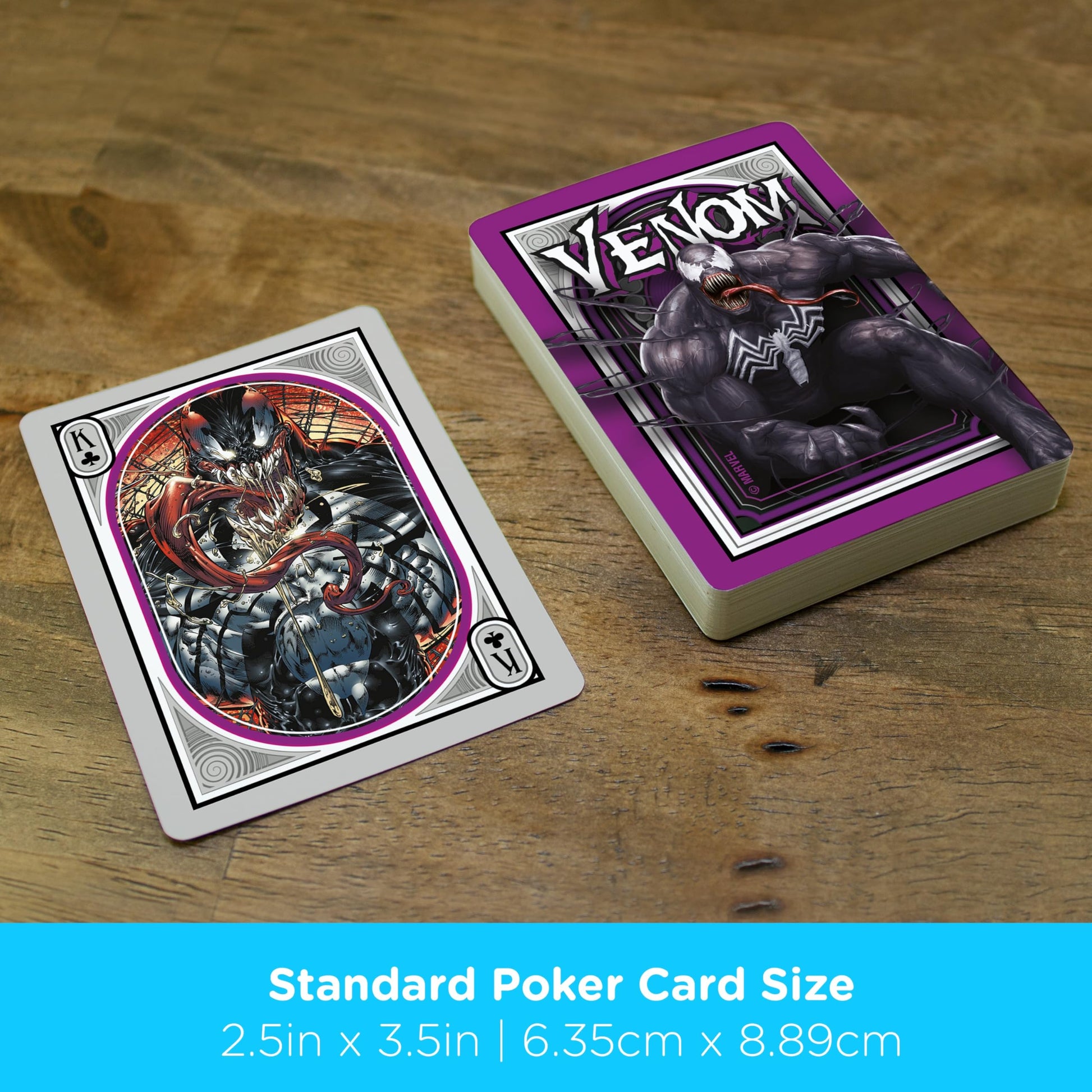 AQUARIUS Marvel Venom Nouveau Playing Cards Deck