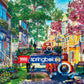 Springbok 4th of July Walk 1000 Piece Jigsaw Puzzle for Adults - Independence Day in the Neighborhood - Unique Cut Pieces - Made in USA