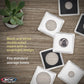 BCW 2x2 Snap Holder - 25 ct Quarter Case | Archival Safe Protector | Crystal Clear Polystyrene Display Box | Ideal for US Washington Quarters |