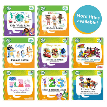 LeapFrog LeapStart Kindergarten Activity Book: Kids' World Atlas and Global Awareness