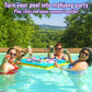 Mahjong Aura - Floating Mahjong Table for Pool - Swimming Pool and Hot Tub Float Board for Card Games, Scrabble, Dominoes, Poker - Adults Pools Game