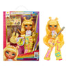 Rainbow High Jr High Rock Band - Sunny, Yellow 9” Fashion Doll with Guitar, Customize with Stickers, Posable, Great Toy Gift for Kids Ages 4+