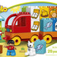 LEGO DUPLO My First Truck 10818, Preschool, Pre-Kindergarten Large Building Block Toys for Toddlers
