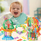 RAINBOW TOYFROG Snap-N-Twist Building Blocks - 270 Piece Set of Flexible Interlocking Math Manipulatives - Open Ended STEM Toys for 5 to 12 Year Old