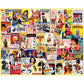 White Mountain 500 Piece Jigsaw Puzzle Funny Retro Collage, Vintage Ads