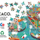 Ceaco - Venice Dogs - 1000 Large Piece Jigsaw Puzzle for Adults