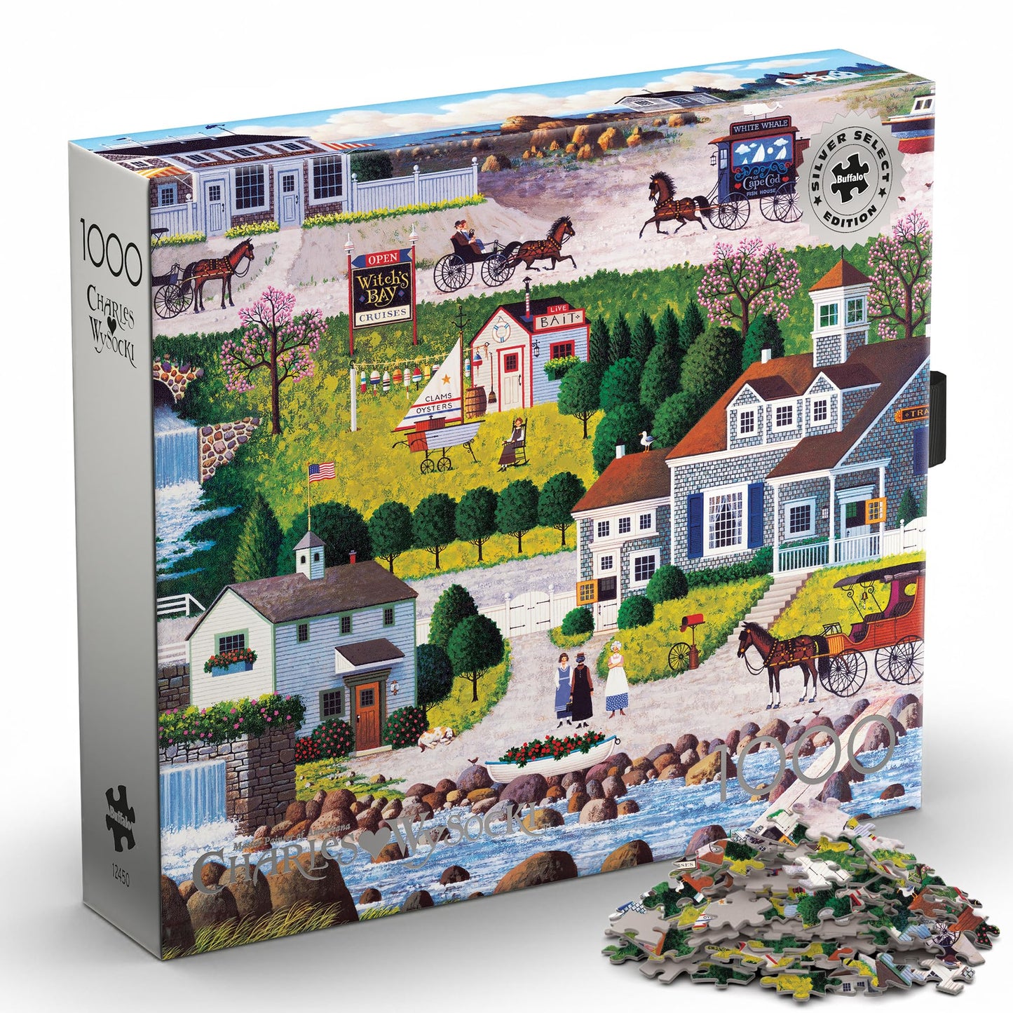 Buffalo Games - Charles Wysocki Cricket Hawk - 1000 Piece Puzzle for Adults