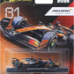 Hot Wheels 1:64 Scale Premium Die-Cast Formula 1 Collectible Toy Race Car with Real Riders Tires & Metal/Metal Body & Chassis
