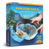 Blue Marble Gold Panning Kit with Real Pyrite Pay Dirt Activity for Kids