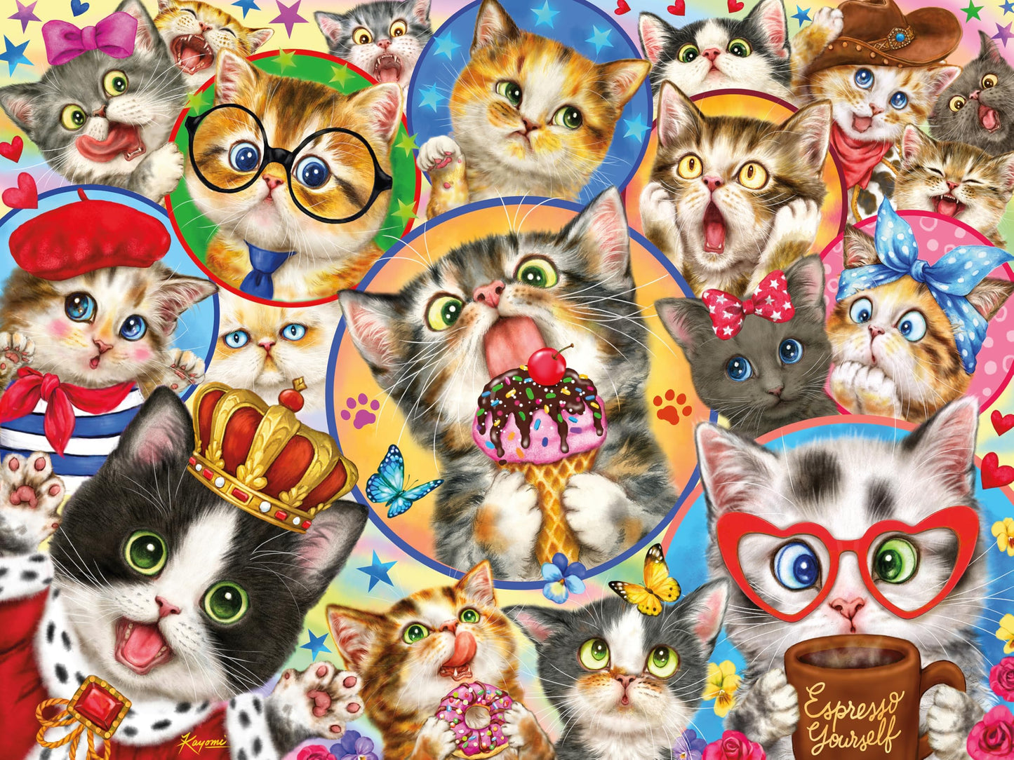 Ceaco - Character Cats - 500 Piece Jigsaw Puzzle for Adults