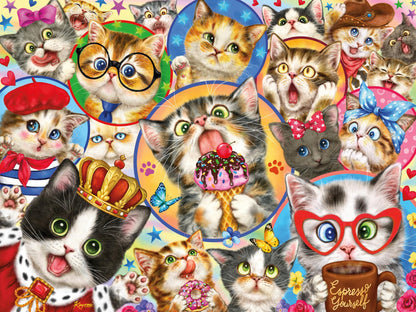 Ceaco - Character Cats - 500 Piece Jigsaw Puzzle for Adults