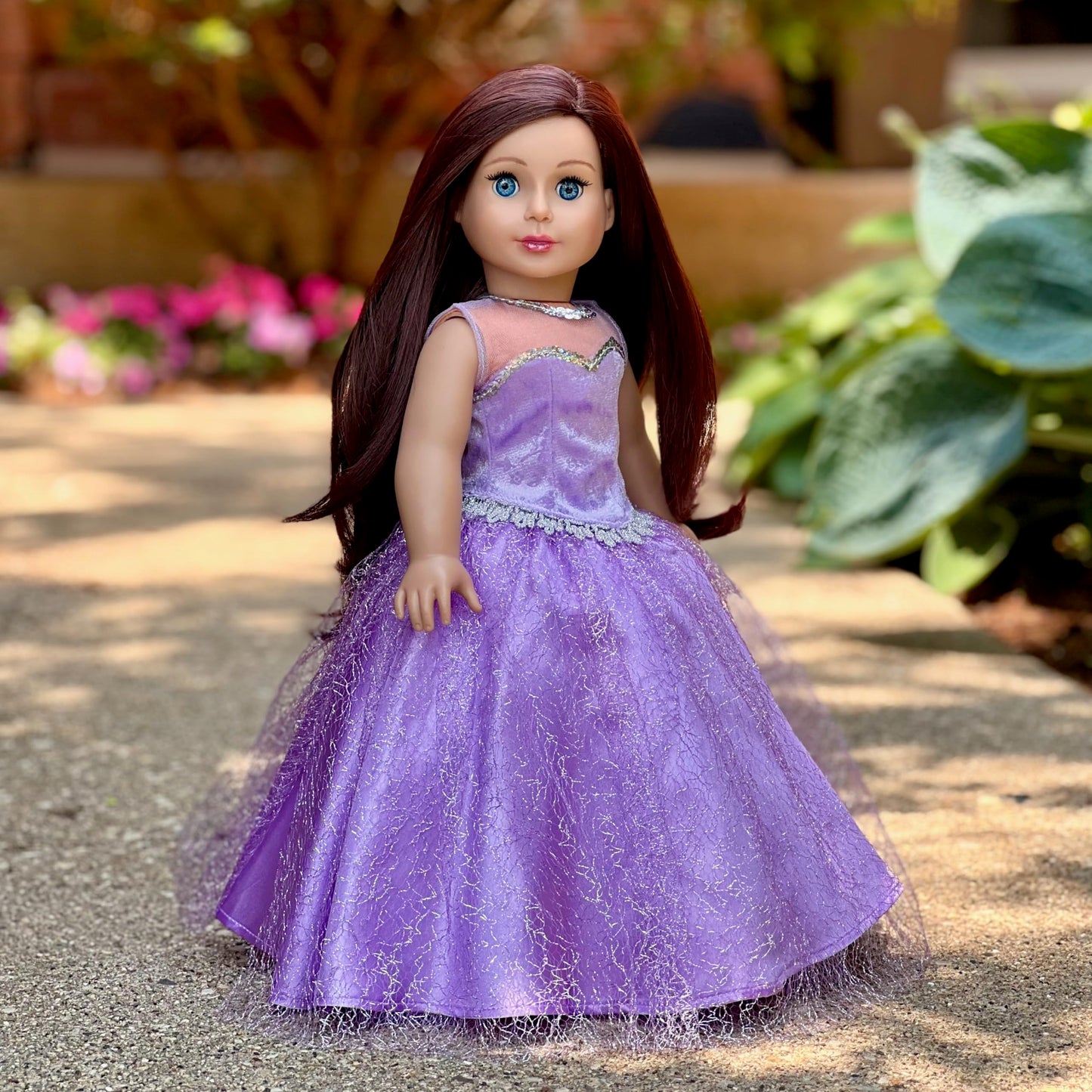 Misty Lilac - 2 Piece Outfit for 18 inch Dolls - (Doll NOT Included)