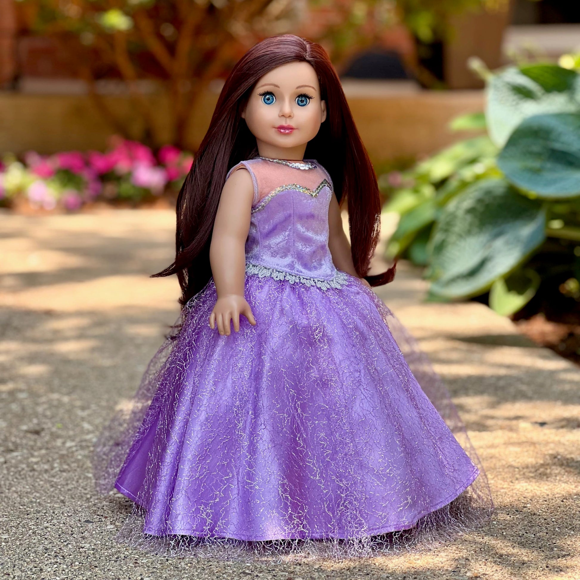Misty Lilac - 2 Piece Outfit for 18 inch Dolls - (Doll NOT Included)