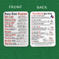 POKER WRANGLER Illustrated Poker Cheat Sheets. Set of 5 Poker Hand Ranking Cards and Texas Hold'em Cheat Sheet and Pocket Guide