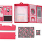 Badger Basket Portable Home & Go Dollhouse Playset with Travel Storage Case & Accessories - for 12-Inch Dolls - Convenient & Compact
