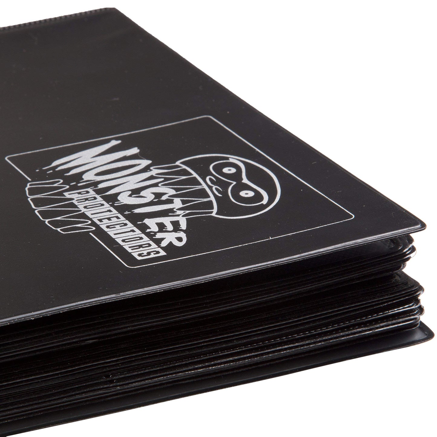 The Original Monster Trading Card XL Album- 40 Side Loading 9-Pocket Per Page TCG Binder- Holds 720 Sleeved Trading Cards- Matte Black- Compatible