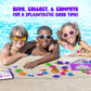 Dan&Darci Pool Gem Hunt Diving Game for Kids - Pools Toys for Kid Ages 6 7 8 9 10 11 12 Year Old - Water Games Swimming Dive Toy - Gifts for Girls