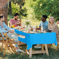 CUUSNNY 14 Packs Disposable Rectangle Plastic Tablecloths, 54x108 Inch